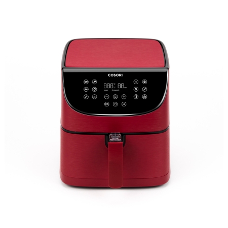 Фритюрник с горещ въздух Cosori Premium Air Fryer CP158-AF, XXL 5.5L, Червен