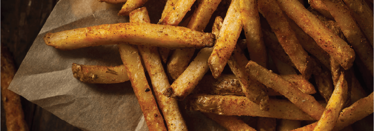 Пържени картофи в стил Кейджън