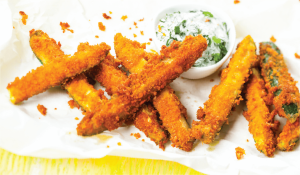 “Пържени” кисели краставички