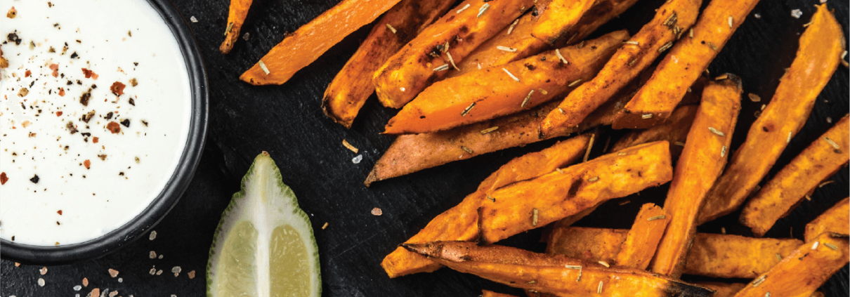 Пържени сладки картофи