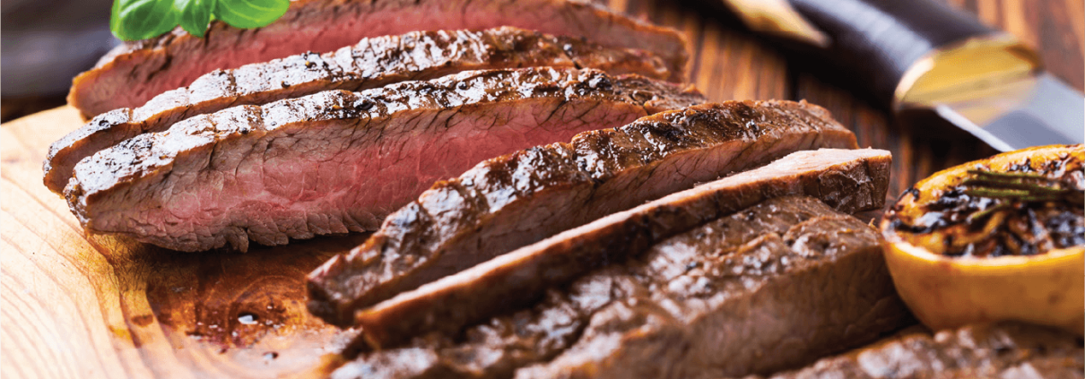 Фланк стек с балсамико и горчица