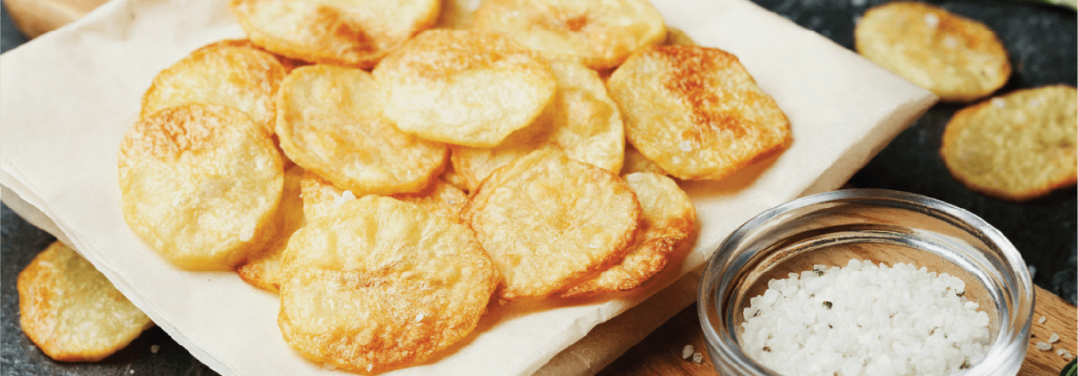 Хрупкав картофен чипс