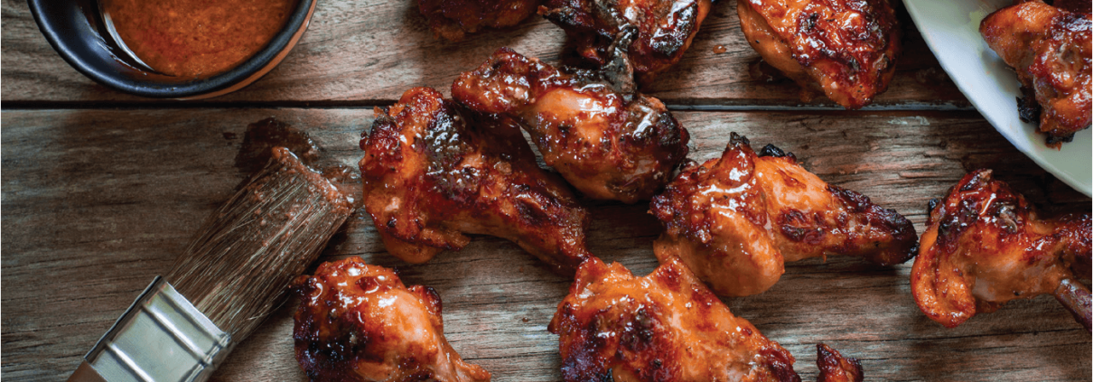 Пилешки крилца по монголски