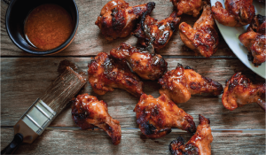 Пилешки крилца по монголски