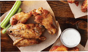 пилешки крилца със сухи подправки