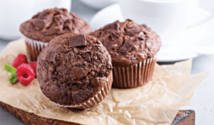 Мъфини с шоколадови парченца