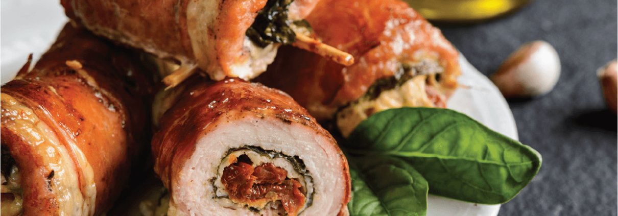 Свински руладини с прошуто