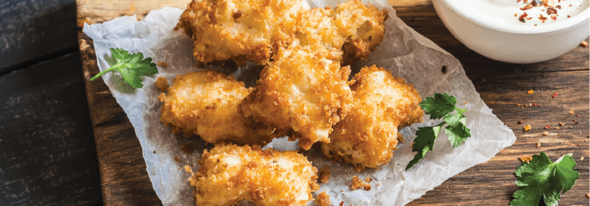 Хрупкави рибни хапки