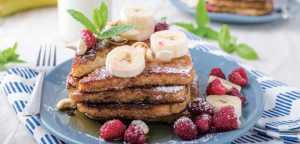 Френски тост с плодове